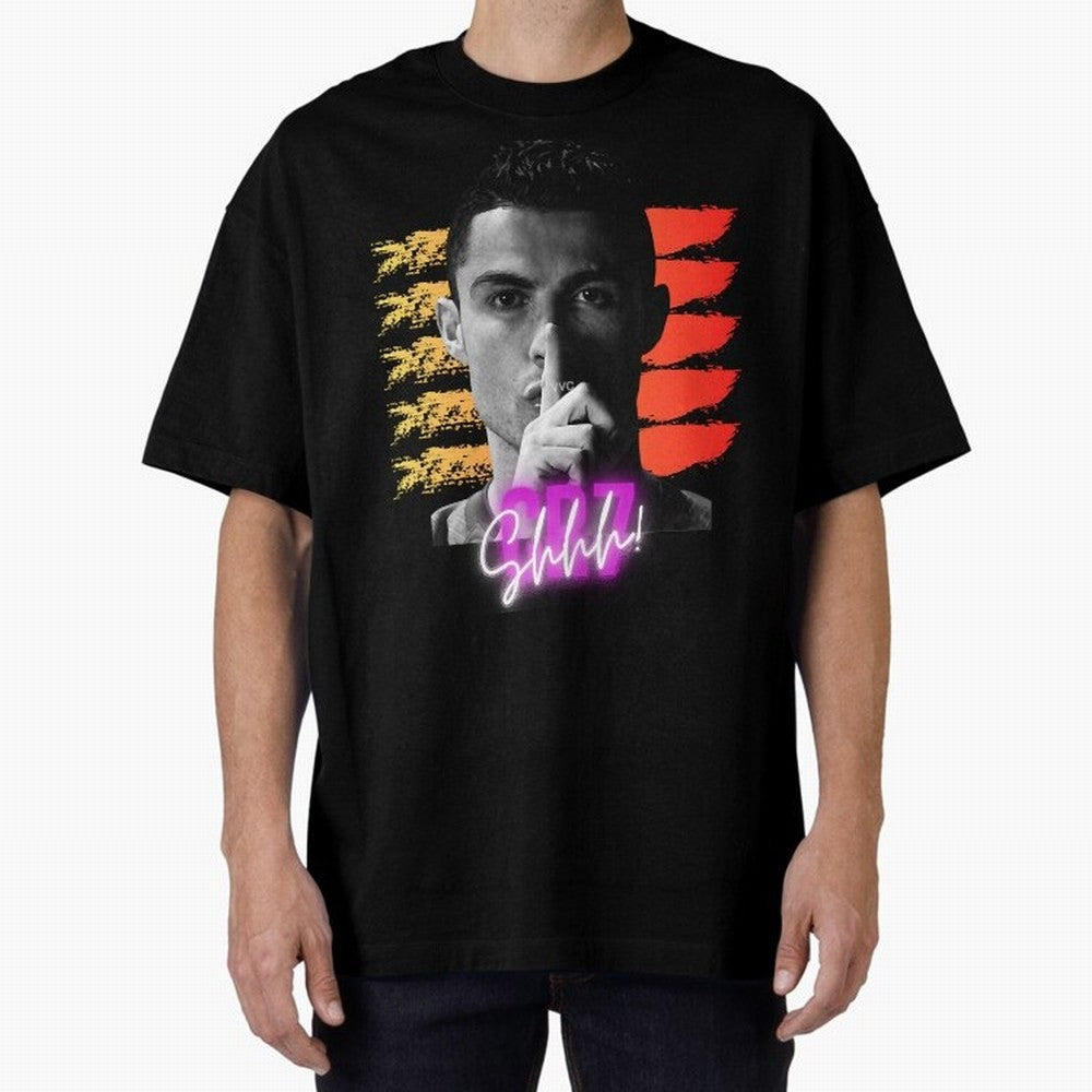 Cristiano Ronaldo cr7 portugal Oversized T-Shirt Turn Up for the FIFA World Cup 2026 Group Stage Journey through CR7 and Messi Highlights, England and Germany Pride, Goal Celebration Energy, Supporter Heritage, Football Icons and Worldwide