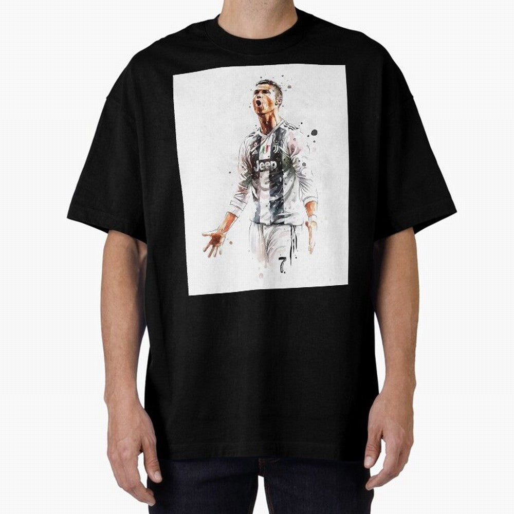 Cristiano Ronaldo Oversized T-Shirt Bring a Champion Mindset to FIFA World Cup 2026 Connected to Neymar, Haaland and Cristiano Ronaldo, Argentina and Brazil Energy, Supporter Pride, Iconic Celebrations, Legendary Names and Global Match Day Energy;