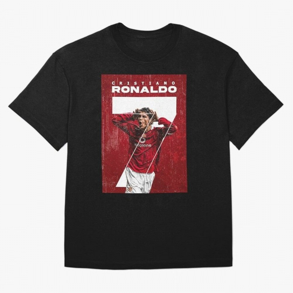 Cristiano Ronaldo Oversized T-Shirt Bring Home FIFA World Cup 2026 Group Stage Spirit, Made for Brazil, Cristiano Ronaldo, Haaland and CR7, Tournament Hype, Historic Matchups, Family Viewing Parties and Global Sports Pride; Great for Supporters Who