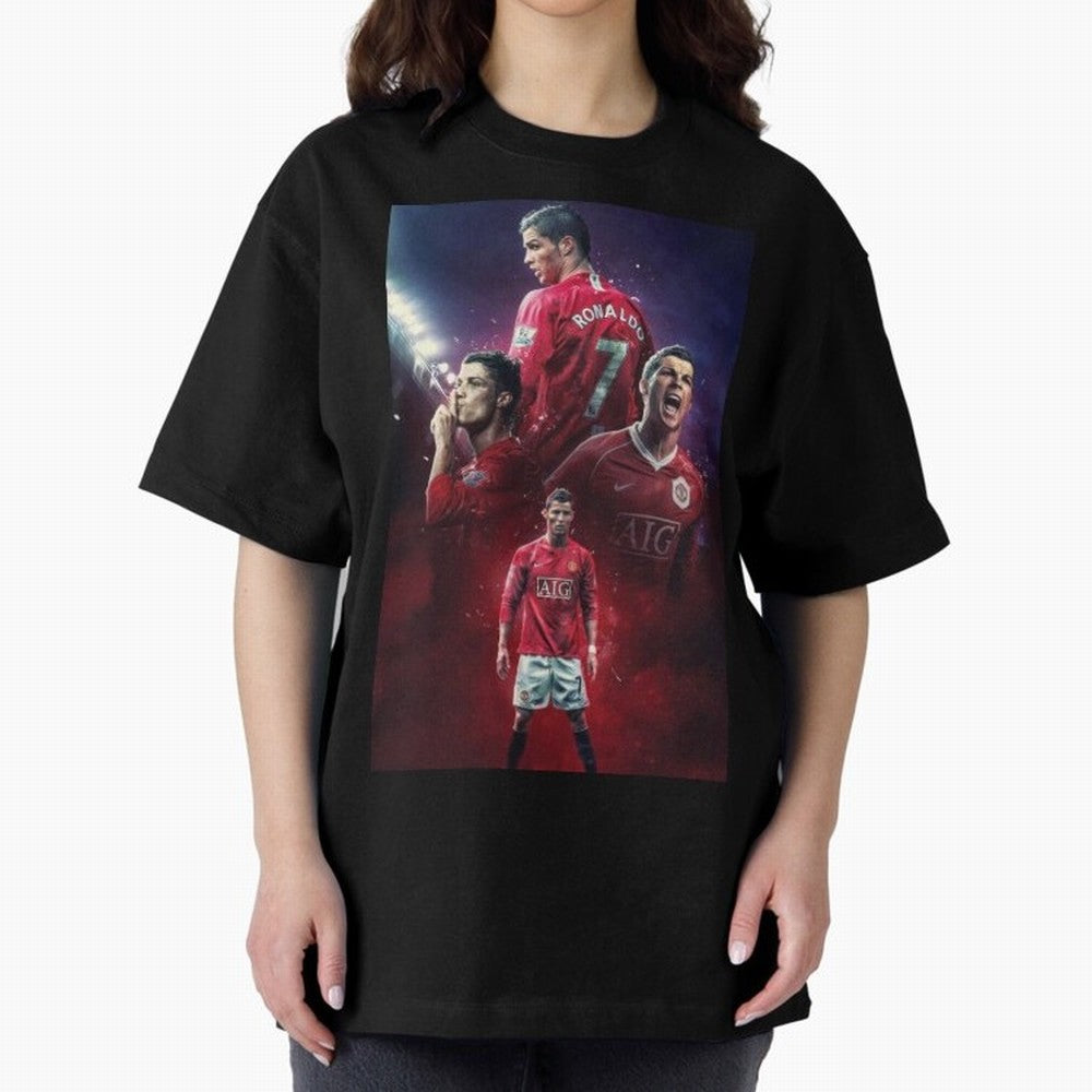 CR7 Art Wallpaper Ronaldo Posters Oversized T-Shirt Represent Football Lovers during the FIFA World Cup 2026 Journey through Messi, Neymar and Mbappe Highlights, England and Germany Pride, Game Day Rituals, Football Legends, Country Pride and the