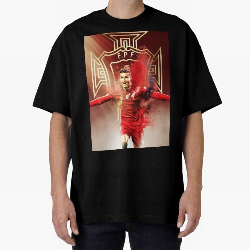 CR>7 Por Oversized T-Shirt Make the Season About the FIFA World Cup 2026 Journey through Cristiano Ronaldo, Haaland and CR7 Highlights, England, France and Netherlands Pride, Fan Favorite Moments, National Team Passion, Big Match Drama and Soccer