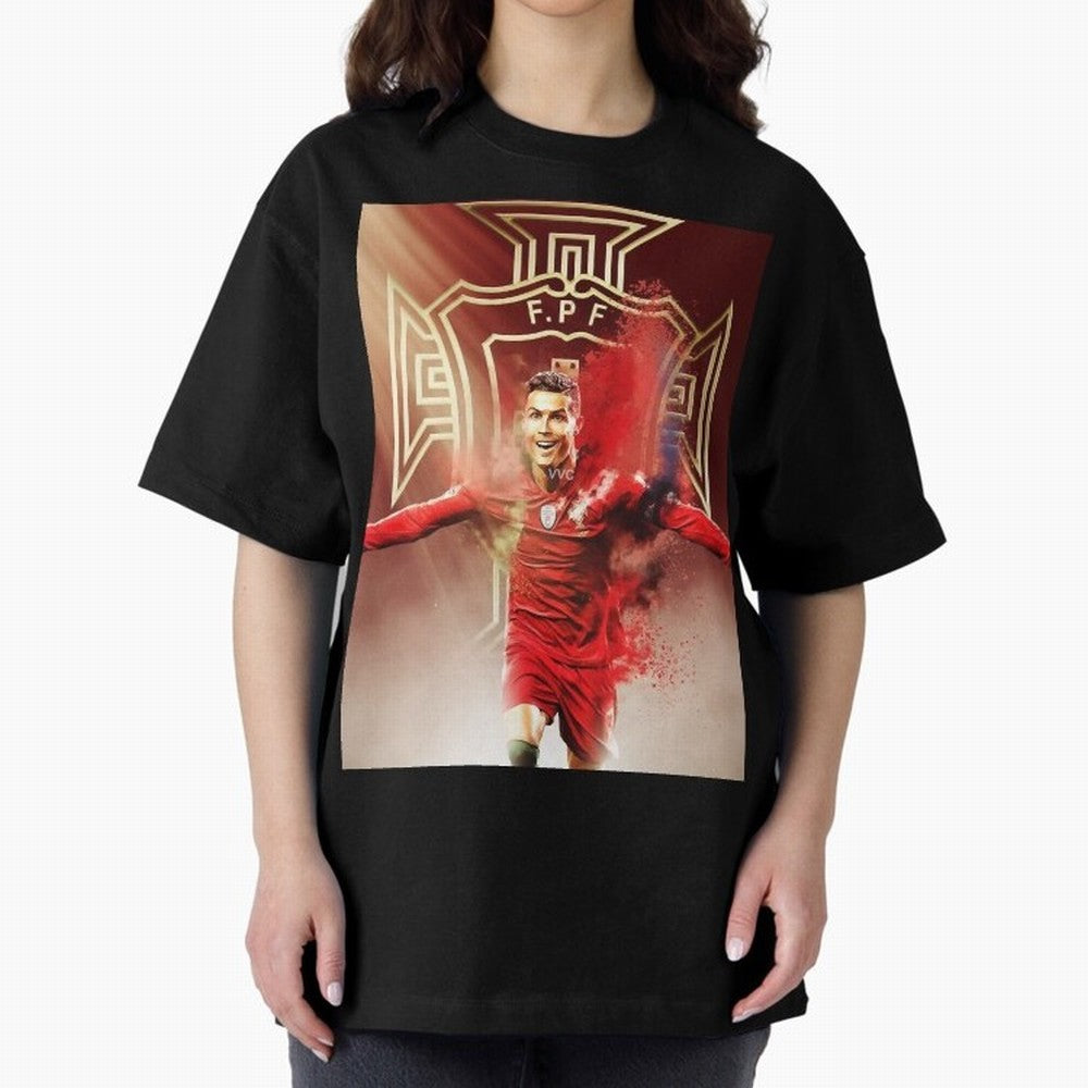 CR>7 Por Oversized T-Shirt Make the Season About the FIFA World Cup 2026 Journey through Cristiano Ronaldo, Haaland and CR7 Highlights, England, France and Netherlands Pride, Fan Favorite Moments, National Team Passion, Big Match Drama and Soccer