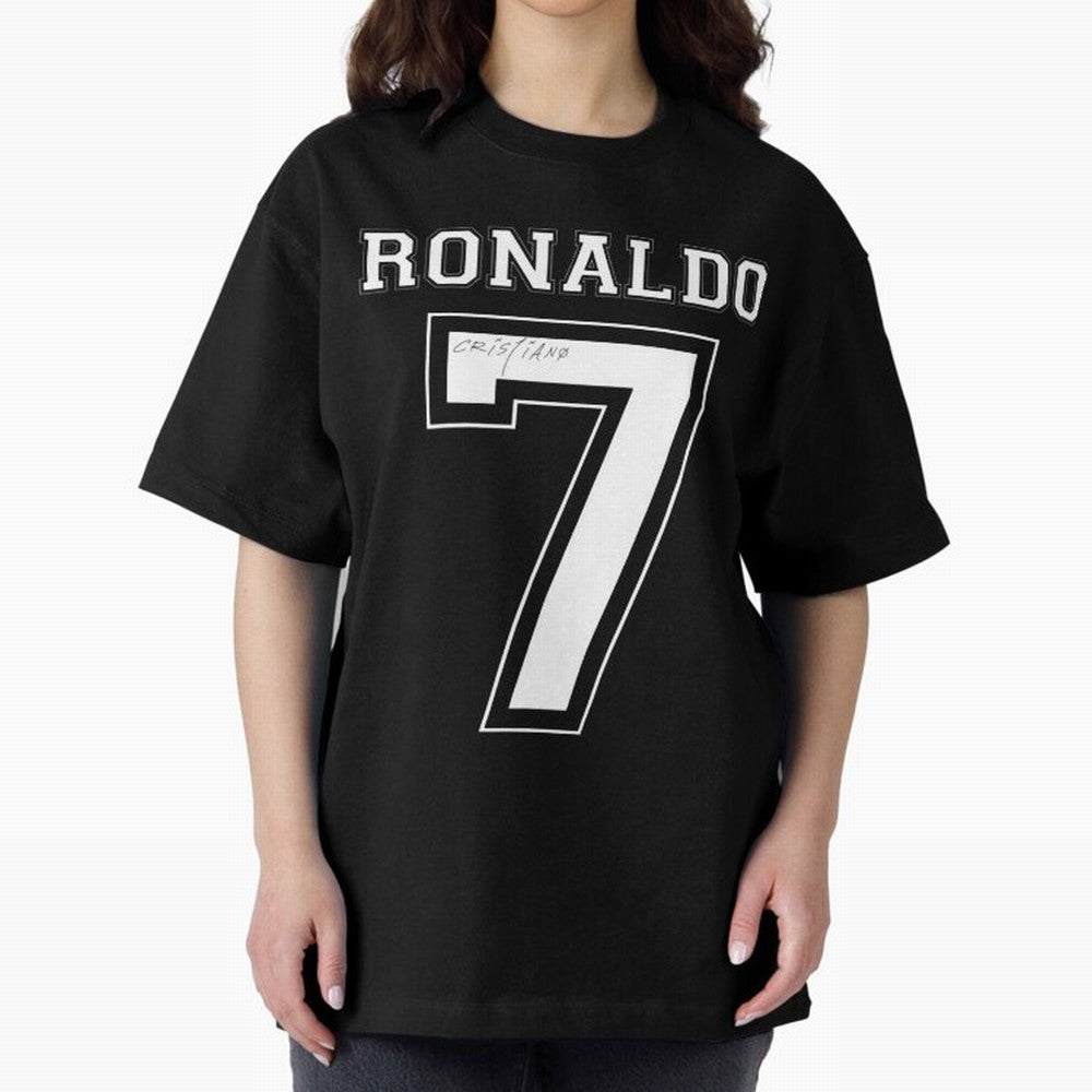 cristiano ronaldo Oversized T-Shirt Celebrate Unforgettable Nights in FIFA World Cup 2026 Group Stage for Fans of Cristiano Ronaldo and France and Portugal, Bringing Stadium Memories, Football Loyalty, International Chants and Championship