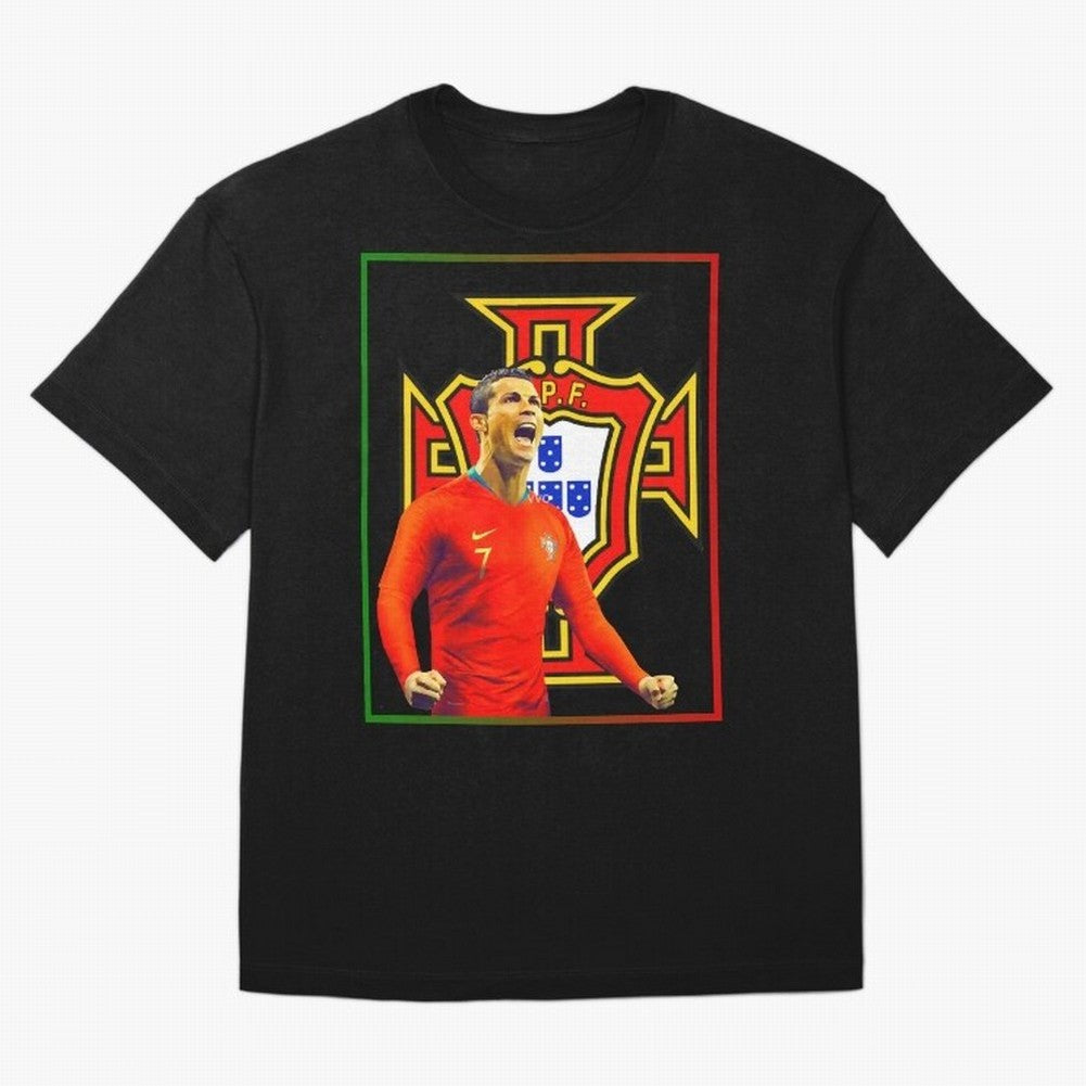 cristiano ronaldo Oversized T-Shirt Represent Football Lovers during FIFA World Cup 2026 Group Stage Spirit, Centered on England, Haaland and Mbappe, Tournament Hype, Historic Matchups, Family Viewing Parties and Global Sports Pride; Great for