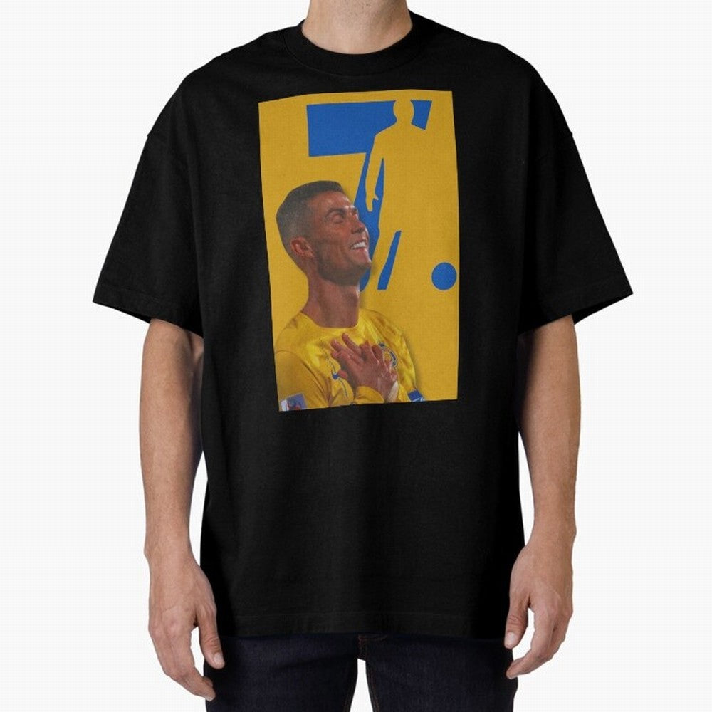 Cristiano ronaldo Oversized T-Shirt Carry the Colors and Pride of FIFA World Cup 2026 Group Stage Spirit, Inspired by Portugal, Messi, CR7 and Mbappe, Classic Soccer Heritage, Championship Pressure, Fan Loyalty and International Pride; Made for Die