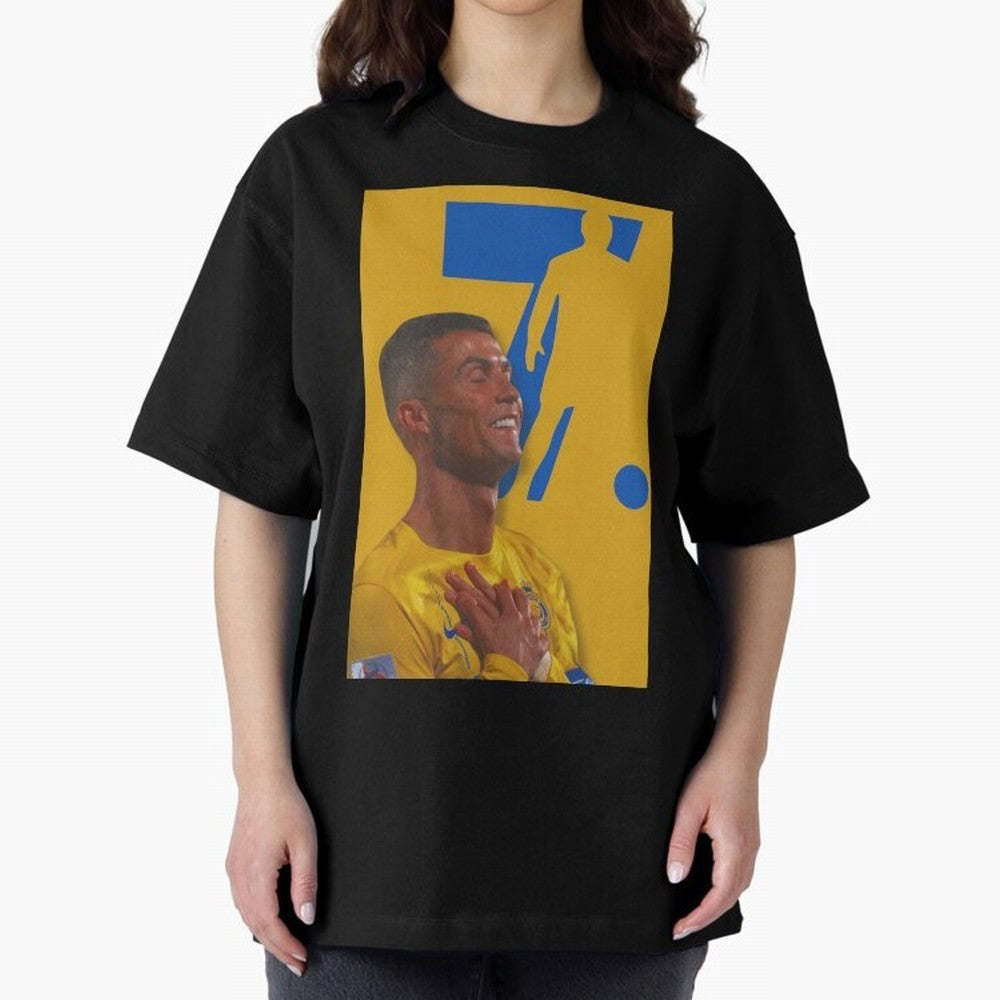 Cristiano ronaldo Oversized T-Shirt Carry the Colors and Pride of FIFA World Cup 2026 Group Stage Spirit, Inspired by Portugal, Messi, CR7 and Mbappe, Classic Soccer Heritage, Championship Pressure, Fan Loyalty and International Pride; Made for Die