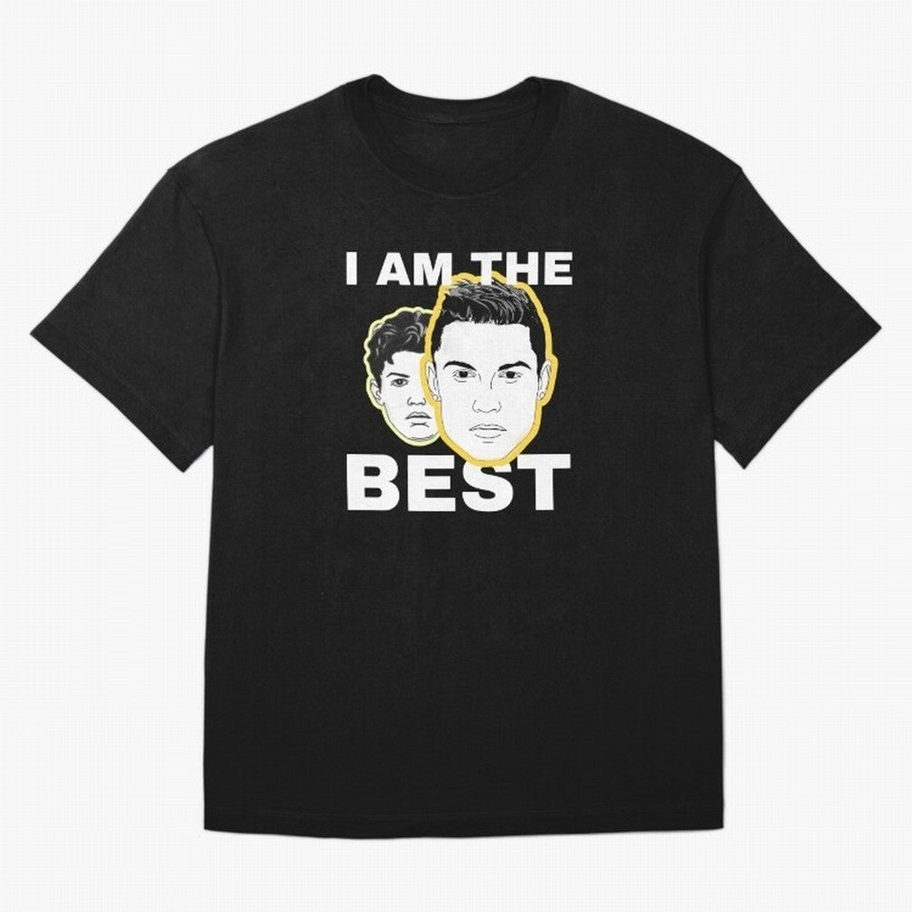 Cristiano Ronaldo - I Am The Best. Oversized T-Shirt Celebrate Classic Football Spirit in Match Day Hype around FIFA World Cup 2026, Messi and Cristiano Ronaldo, Argentina and Brazil, Football History, Final Match Energy, Crowd Noise and Once in a