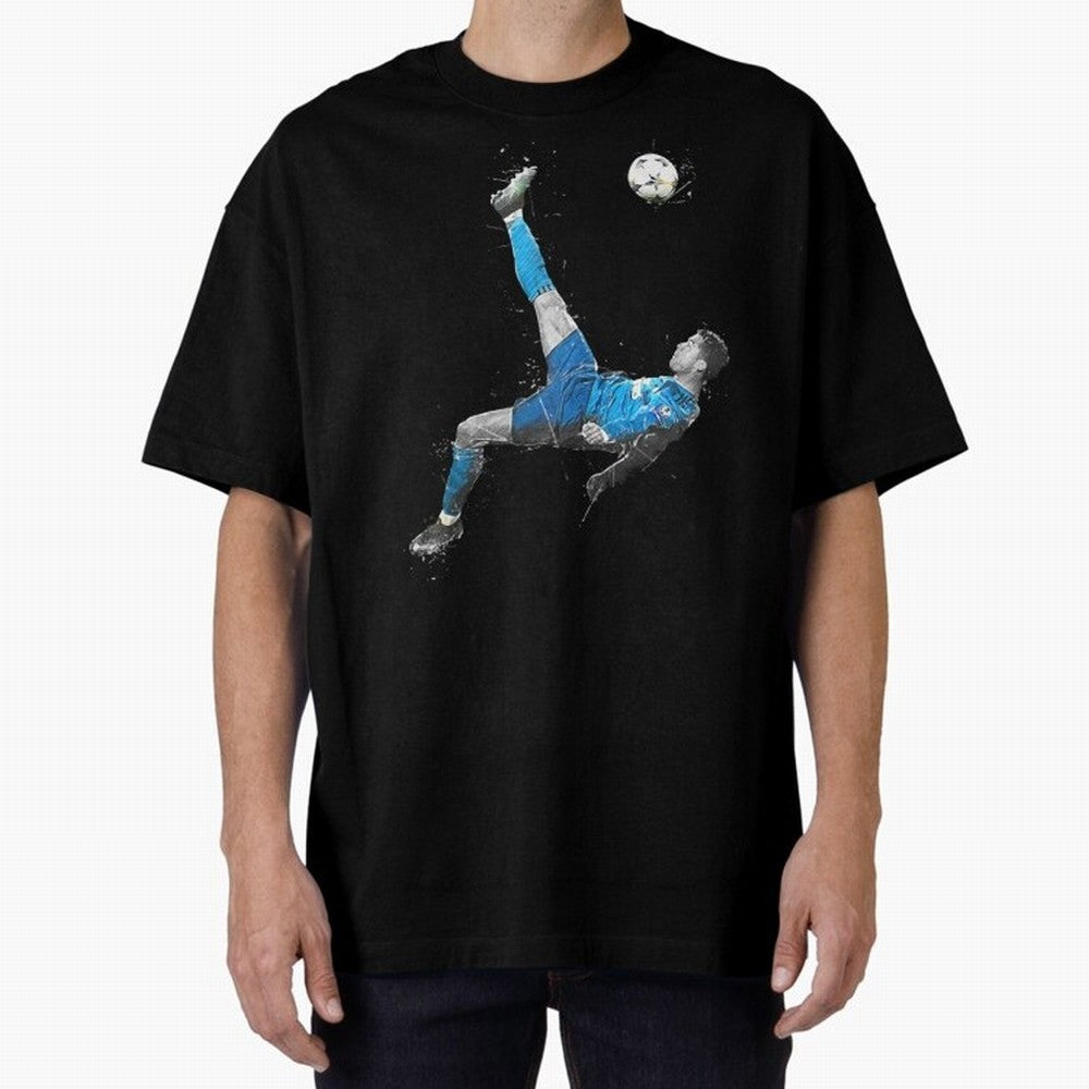 Cristiano Ronaldo Oversized T-Shirt Share the FIFA World Cup 2026 Group Stage Journey through Mbappe Highlights, Germany Pride, Goal Celebration Energy, Supporter Heritage, Football Icons and Worldwide Tournament Joy; Ideal for Football Dads,