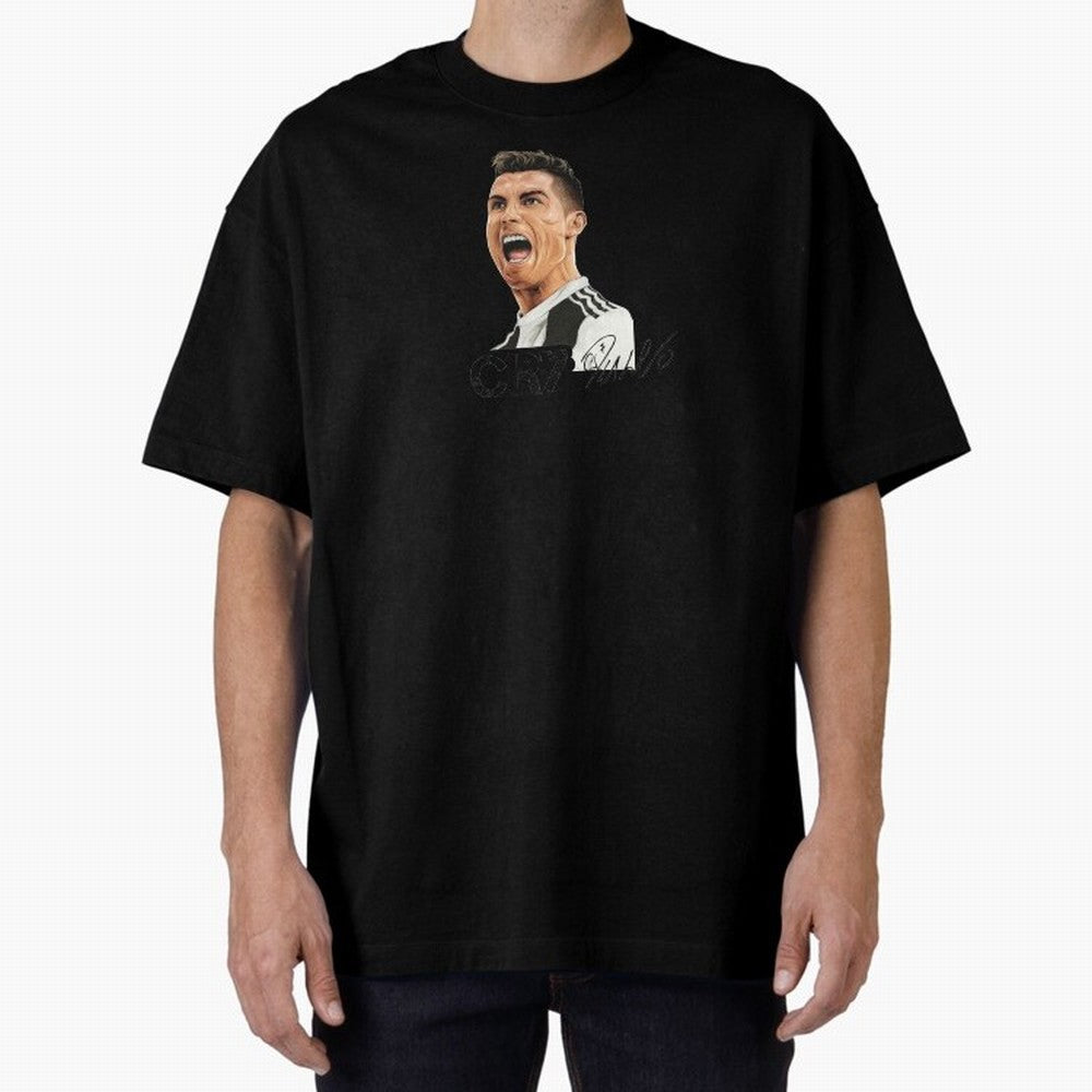 Cr7 Cristiano Ronaldo 7 Oversized T-Shirt Celebrate National Team Dreams in FIFA World Cup 2026 USA Canada Mexico Spirit, Filled with England, Haaland, Supporter Pride, Iconic Celebrations, Legendary Names and Global Match Day Energy; Built for