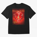 Cristiano Ronaldo ,Manchester 2022 Star, Football Poster, Ronaldo Gifts, Ronaldo Best Selling Oversized T-Shirt Create Match Day Hype around FIFA World Cup 2026, Messi, CR7 and Mbappe, Argentina and Brazil, Stadium Chants, National Pride, Trophy
