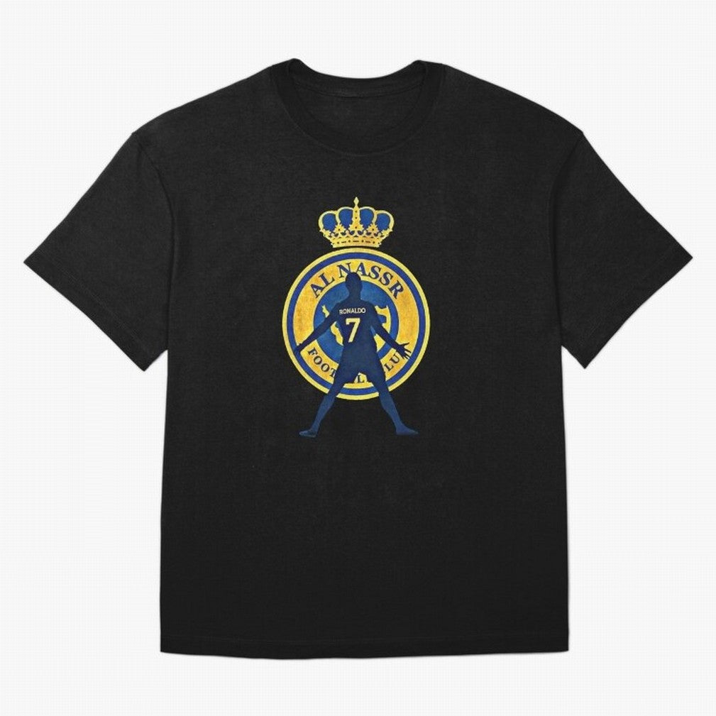 Cristiano Ronaldo T-shirt at Al-Nasr Saudi Club Oversized T-Shirt Celebrate Global Football Passion for FIFA World Cup 2026 USA Canada Mexico, Centered on Messi, England, Worldwide Fan Energy, Dramatic Goals, Stadium Lights and Championship