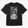Cristiano Ronaldo CR7 Football Art Poster Oversized T-Shirt Elevate Global Football Passion for FIFA World Cup 2026, Featuring Cristiano Ronaldo, Haaland and CR7, Brazil, Portugal and Argentina, Supporter Pride, Iconic Celebrations, Legendary Names
