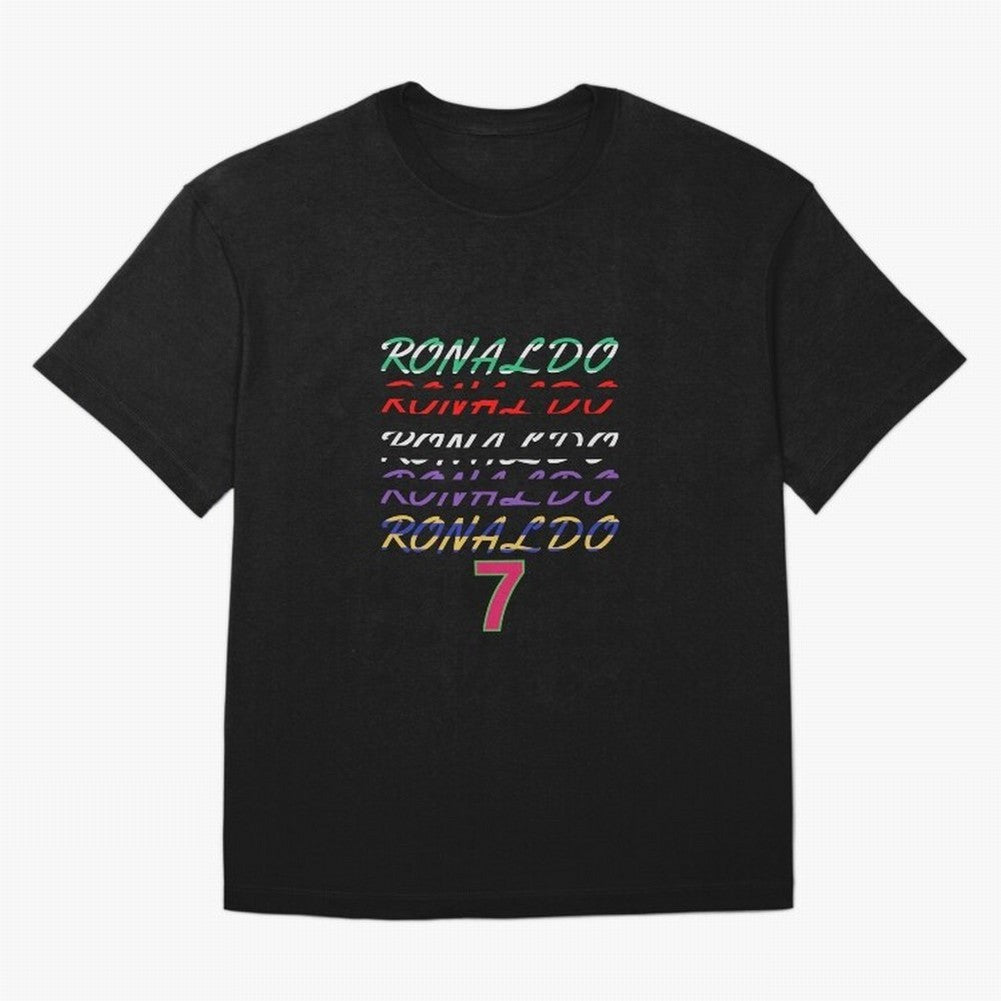 LOVE CR7 RONALDO - ALL CAREER Oversized T-Shirt Get Ready for FIFA World Cup 2026 Celebrating Neymar, Haaland and Cristiano Ronaldo, Argentina and Brazil Energy, Fan Favorite Moments, National Team Passion, Big Match Drama and Soccer History; Ideal
