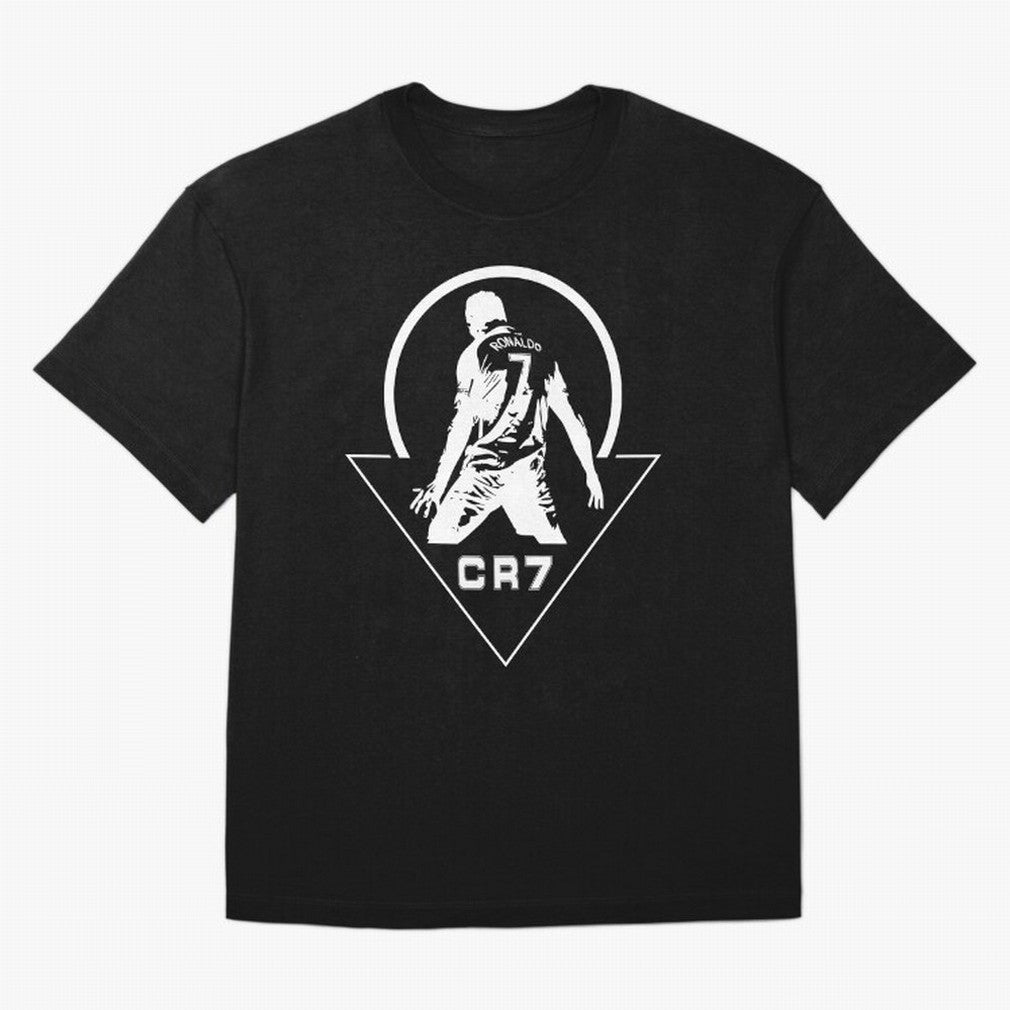 C R 7 Oversized T-Shirt Stand Out with Spirit from FIFA World Cup 2026 USA Canada Mexico Spirit, Celebrating Netherlands, Mbappe and Neymar, Sports Nostalgia, International Competition, Famous Players and Unforgettable Victories; Ideal for