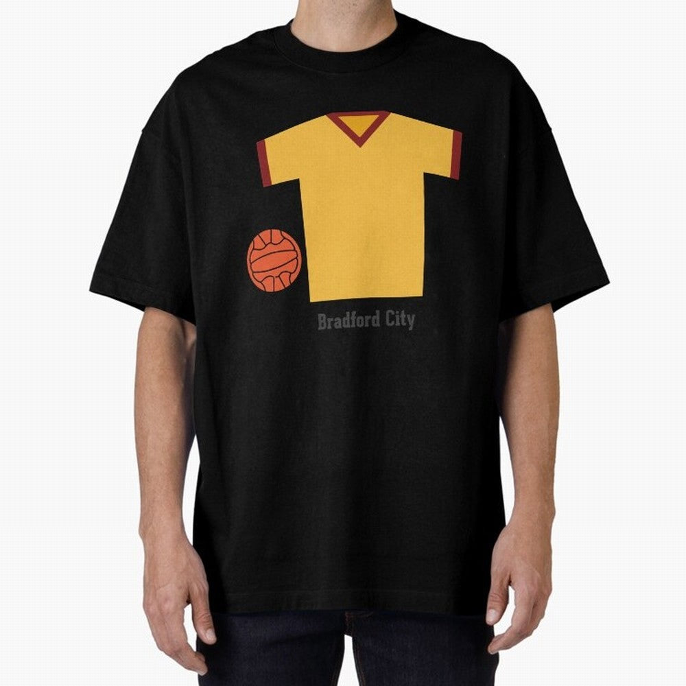 Bradford City Oversized T-Shirt Show Support during the FIFA World Cup 2026 USA Canada Mexico Journey through Messi Highlights, Argentina Pride, Championship Spirit, Famous Goals, Roaring Crowds and International Football Unity; Made for Die Hard