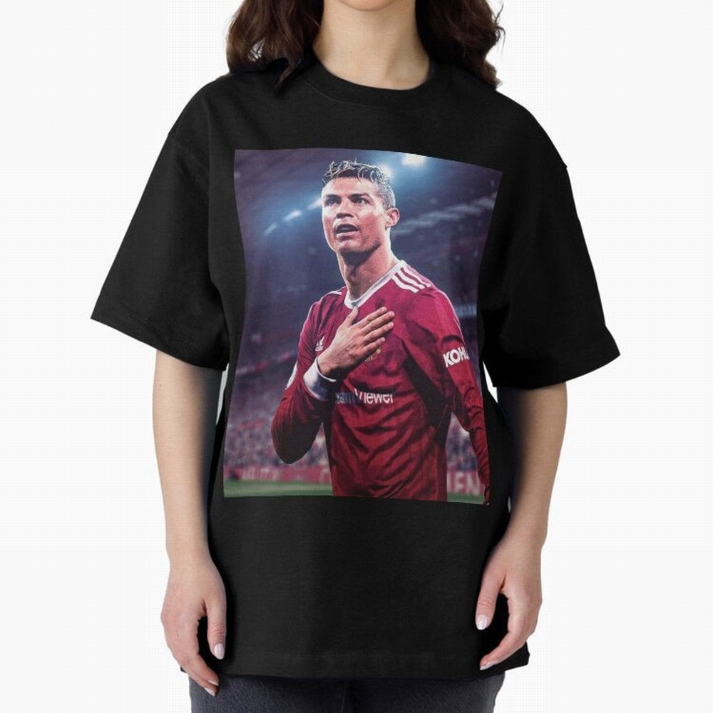 Cristiano Ronaldo New Oversized T-Shirt Support Iconic Players in the FIFA World Cup 2026 Group Stage Journey through Cristiano Ronaldo, Haaland and CR7 Highlights, Argentina Pride, Football Passion, Legendary Performances, Festival Vibes and