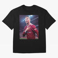 Cristiano Ronaldo New Oversized T-Shirt Support Iconic Players in the FIFA World Cup 2026 Group Stage Journey through Cristiano Ronaldo, Haaland and CR7 Highlights, Argentina Pride, Football Passion, Legendary Performances, Festival Vibes and