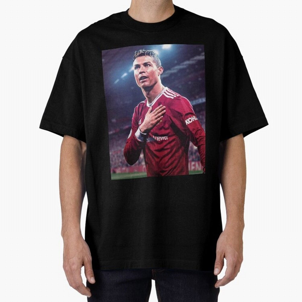 Cristiano Ronaldo New Oversized T-Shirt Support Iconic Players in the FIFA World Cup 2026 Group Stage Journey through Cristiano Ronaldo, Haaland and CR7 Highlights, Argentina Pride, Football Passion, Legendary Performances, Festival Vibes and