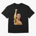 Cristiano Ronaldo - CR 7 Celebration Oversized T-Shirt Bring a Champion Mindset to the FIFA World Cup 2026 USA Canada Mexico Journey through Messi, Neymar and Mbappe Highlights, Spain and Netherlands Pride, Fan Favorite Moments, National Team