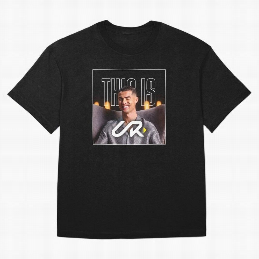 UR Cristiano Yt Oversized T-Shirt Fuel Global Football Passion for FIFA World Cup 2026 Group Stage, Centered on Neymar, Haaland and Cristiano Ronaldo, Brazil, Championship Spirit, Famous Goals, Roaring Crowds and International Football Unity; Great