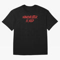 Manchester Is Red Oversized T-Shirt Enjoy the Biggest Football Party of FIFA World Cup 2026 Group Stage Featuring Messi, Neymar and Mbappe, England, France and Netherlands Energy, Match Day Excitement, Supporter Culture, Golden Goals and Global
