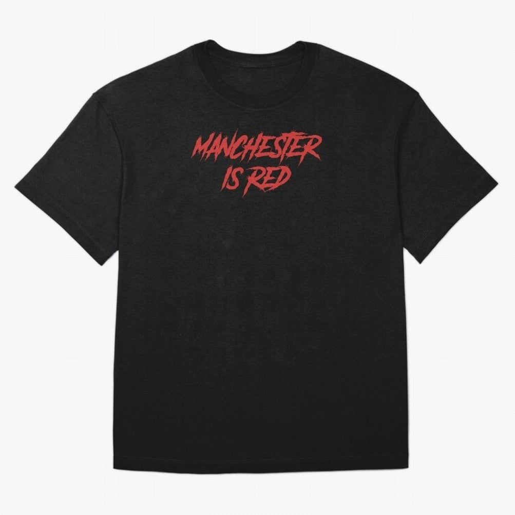 Manchester Is Red Oversized T-Shirt Enjoy the Biggest Football Party of FIFA World Cup 2026 Group Stage Featuring Messi, Neymar and Mbappe, England, France and Netherlands Energy, Match Day Excitement, Supporter Culture, Golden Goals and Global