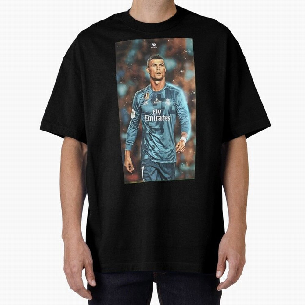 Cr7 Oversized T-Shirt Celebrate Classic Football Spirit in Match Day Hype around FIFA World Cup 2026, Cristiano Ronaldo, Haaland and CR7, Argentina and Brazil, Global Supporter Spirit, Legendary Goals, National Colors and Tournament Celebration;