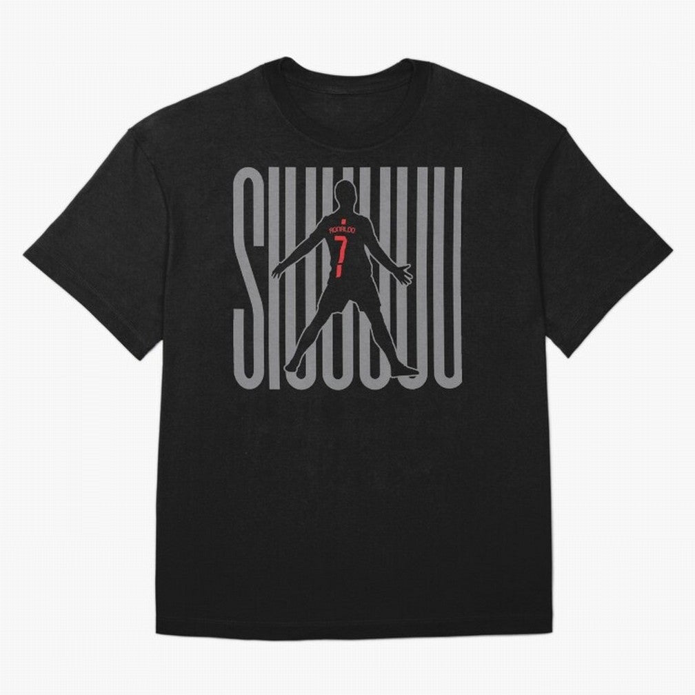 Siuuuuu Cristiano Ronaldo Oversized T-Shirt Support Global Football Passion for FIFA World Cup 2026, Driven by CR7, England and Germany, Supporter Pride, Iconic Celebrations, Legendary Names and Global Match Day Energy; Created for Match Day