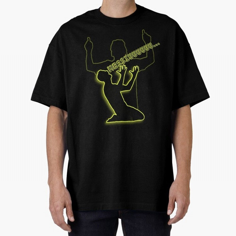 Messiuuu¡­ CR7 goal suiii Oversized T-Shirt Mark FIFA World Cup 2026 for Fans of Messi, Neymar and Mbappe and Spain and Netherlands, Bringing Global Supporter Spirit, Legendary Goals, National Colors and Tournament Celebration; Perfect for Fans,