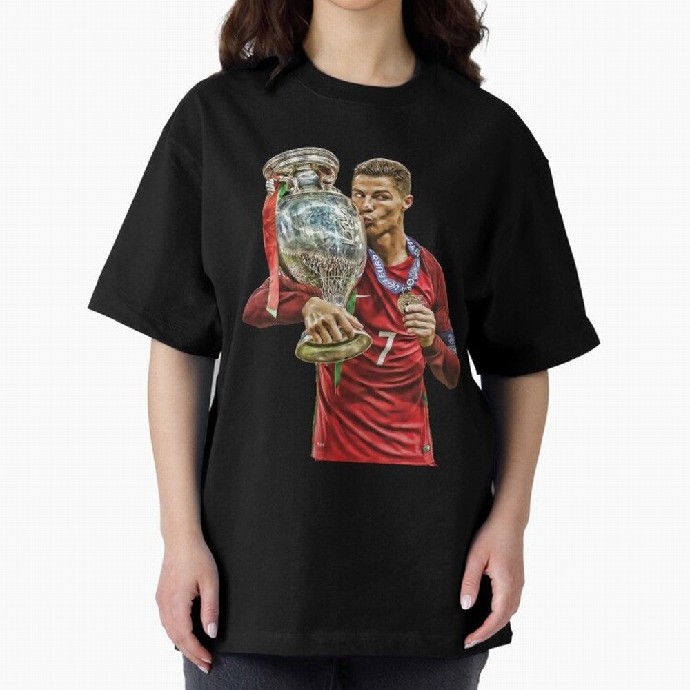 Cristiano Ronaldo Oversized T-Shirt Get Ready for Global Football Passion for FIFA World Cup 2026 Group Stage, Highlighting Messi and Cristiano Ronaldo, Argentina, France and Brazil, Stadium Chants, National Pride, Trophy Dreams and Unforgettable