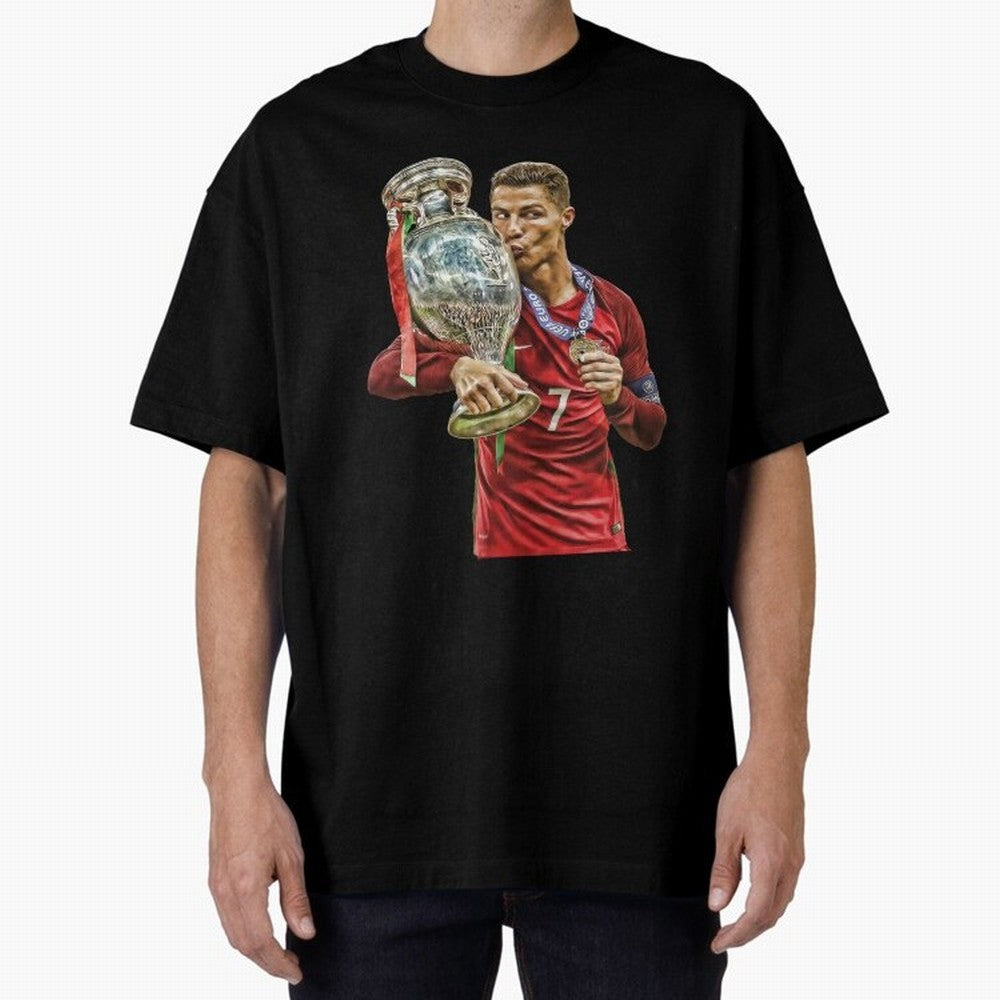 Cristiano Ronaldo Oversized T-Shirt Get Ready for Global Football Passion for FIFA World Cup 2026 Group Stage, Highlighting Messi and Cristiano Ronaldo, Argentina, France and Brazil, Stadium Chants, National Pride, Trophy Dreams and Unforgettable