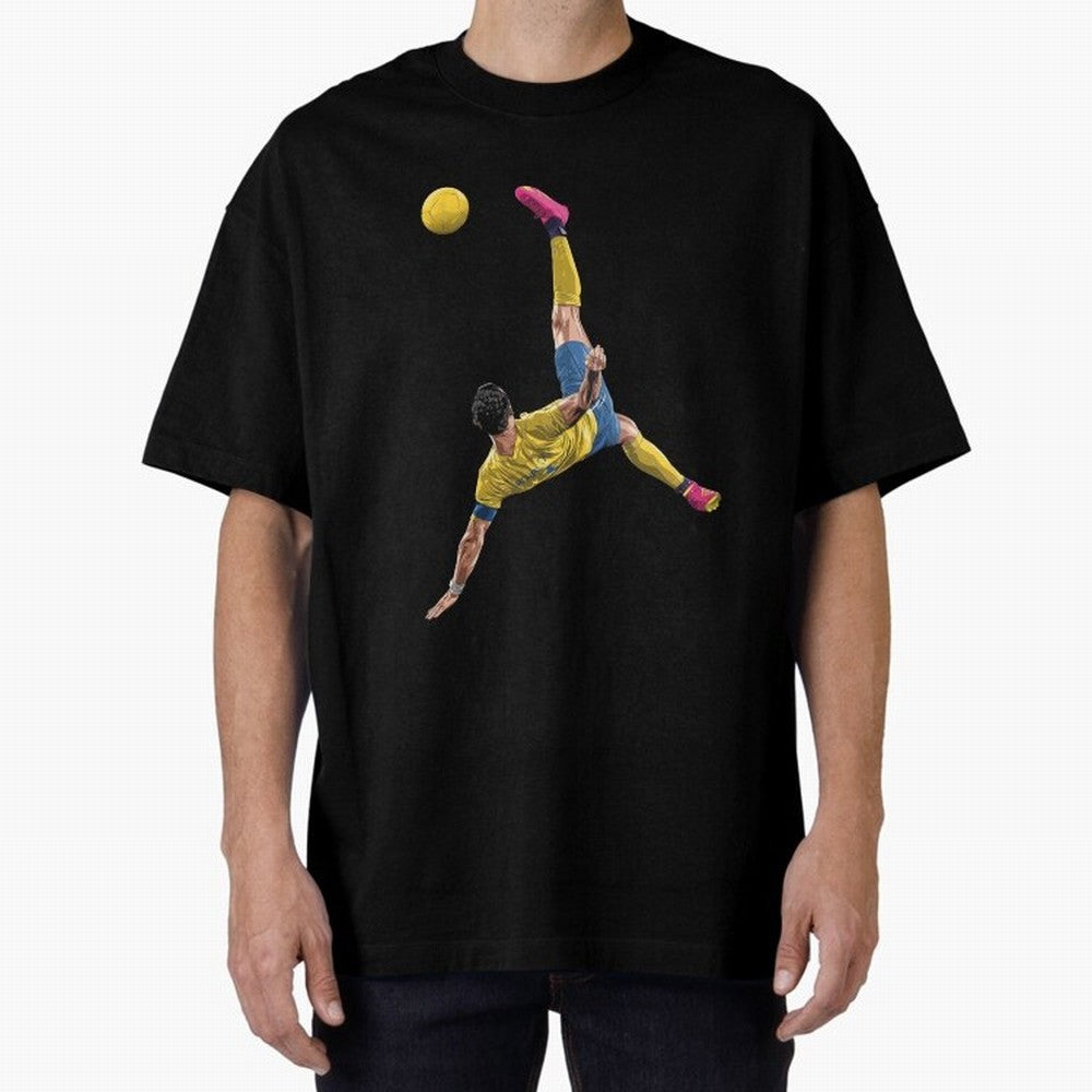 CRISTIANO RONALDO BICYCLE KICK GOAL AL NASSR Classic Oversized T-Shirt Treasure the FIFA World Cup 2026 Group Stage Journey through CR7 Highlights, England Pride, Football History, Final Match Energy, Crowd Noise and Once in a Lifetime Moments;