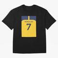Cristiano Ronaldo Al Nassr Oversized T-Shirt Support FIFA World Cup 2026 for Fans of Cristiano Ronaldo, Haaland and CR7 and Portugal, Bringing Football Passion, Legendary Performances, Festival Vibes and Supporter Community; Perfect for People Who