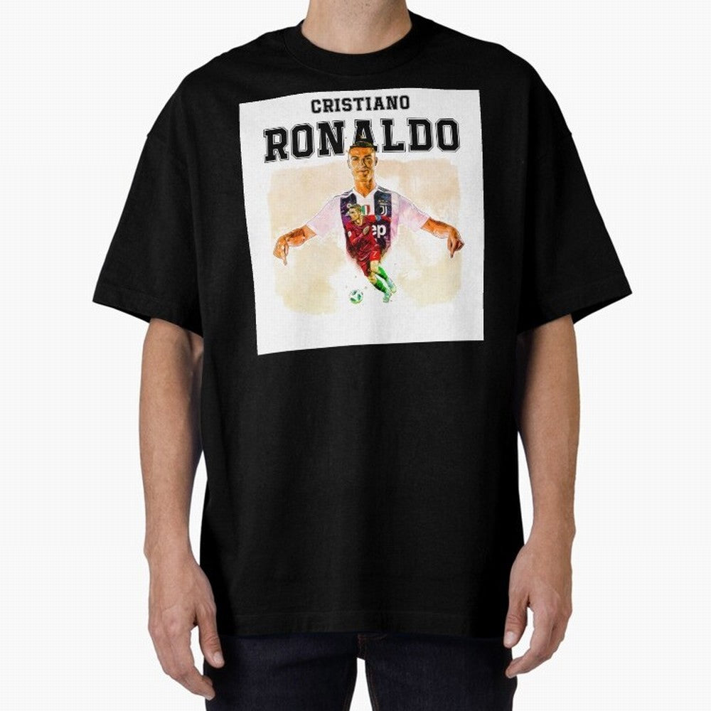 Cristiano Ronaldo 7 Oversized T-Shirt Refresh FIFA World Cup 2026 Filled with Mbappe and Neymar, England, France and Netherlands Energy, Stadium Memories, Football Loyalty, International Chants and Championship Tradition; Ideal for Passionate Fans