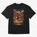 Ronaldo Oversized T-Shirt Embrace the FIFA World Cup 2026 USA Canada Mexico Journey through Haaland and Mbappe Highlights, England and Germany Pride, Fan Favorite Moments, National Team Passion, Big Match Drama and Soccer History; Ideal for