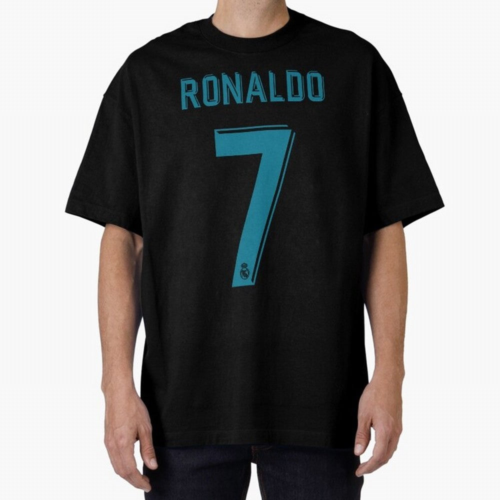 Cristiano Ronaldo 2018 Oversized T-Shirt Show Up for the Glory of FIFA World Cup 2026 for Fans of Messi and England, Bringing Stadium Chants, National Pride, Trophy Dreams and Unforgettable Football Memories; Perfect for Fans, Collectors, Family
