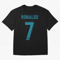 Cristiano Ronaldo 2018 Oversized T-Shirt Show Up for the Glory of FIFA World Cup 2026 for Fans of Messi and England, Bringing Stadium Chants, National Pride, Trophy Dreams and Unforgettable Football Memories; Perfect for Fans, Collectors, Family