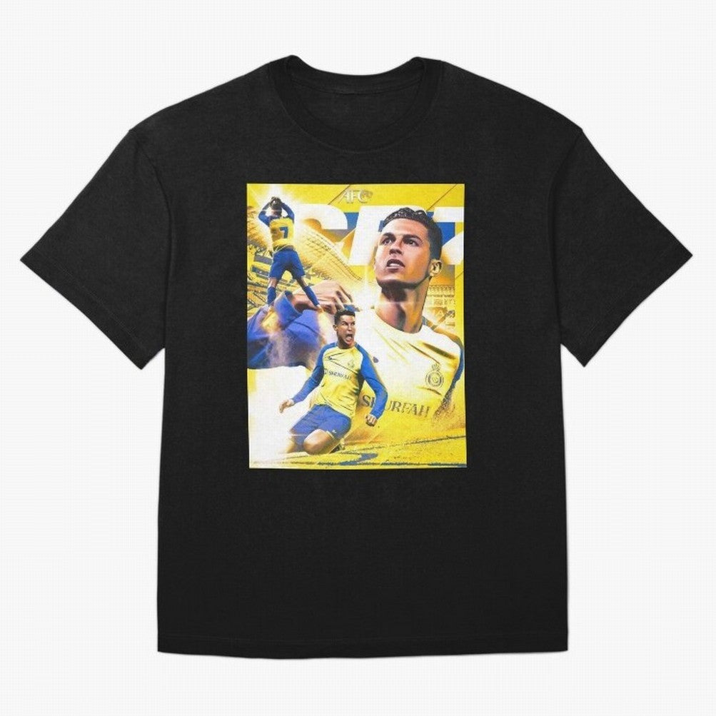 Cristiano Ronaldo Al-Nassr Football Club Oversized T-Shirt Discover Global Football Passion for FIFA World Cup 2026 Group Stage, Capturing Messi and Cristiano Ronaldo, Spain and Netherlands, Stadium Chants, National Pride, Trophy Dreams and