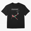 Cristiano Ronaldo Footballer Oversized T-Shirt Relive Match Day Hype around FIFA World Cup 2026 USA Canada Mexico, Mbappe and Neymar, Brazil, Retro Football Energy, Iconic Rivalries, Trophy Chase Drama and Stadium Atmosphere; Ideal for Fans Who