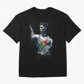 Cristiano Ronaldo splash art Oversized T-Shirt Bring Trophy Dreams to FIFA World Cup 2026 for Fans of Messi, CR7 and Mbappe and Argentina, France and Brazil, Bringing Champion Mindset, Group Stage Buzz, Knockout Tension and Passionate Fan Culture;