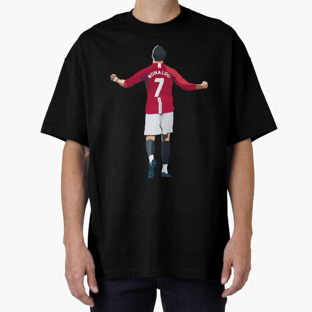 Cristiano Ronaldo Active Oversized T-Shirt Bring Legendary Rivalry Energy to Match Day Hype around FIFA World Cup 2026 Group Stage, Messi, Neymar and Mbappe, England, Global Supporter Spirit, Legendary Goals, National Colors and Tournament