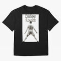 Cristiano Ronaldo Celebration Oversized T-Shirt Bring Home Match Day Hype around FIFA World Cup 2026, Messi, Neymar and Mbappe, Brazil, Portugal and Argentina, Goal Celebration Energy, Supporter Heritage, Football Icons and Worldwide Tournament