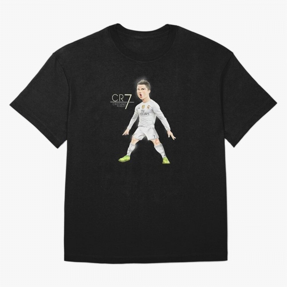 CR7 Oversized T-Shirt Make Memories around Global Football Passion for FIFA World Cup 2026 Group Stage, Featuring Haaland and Mbappe, Argentina, France and Brazil, Football History, Final Match Energy, Crowd Noise and Once in a Lifetime Moments;