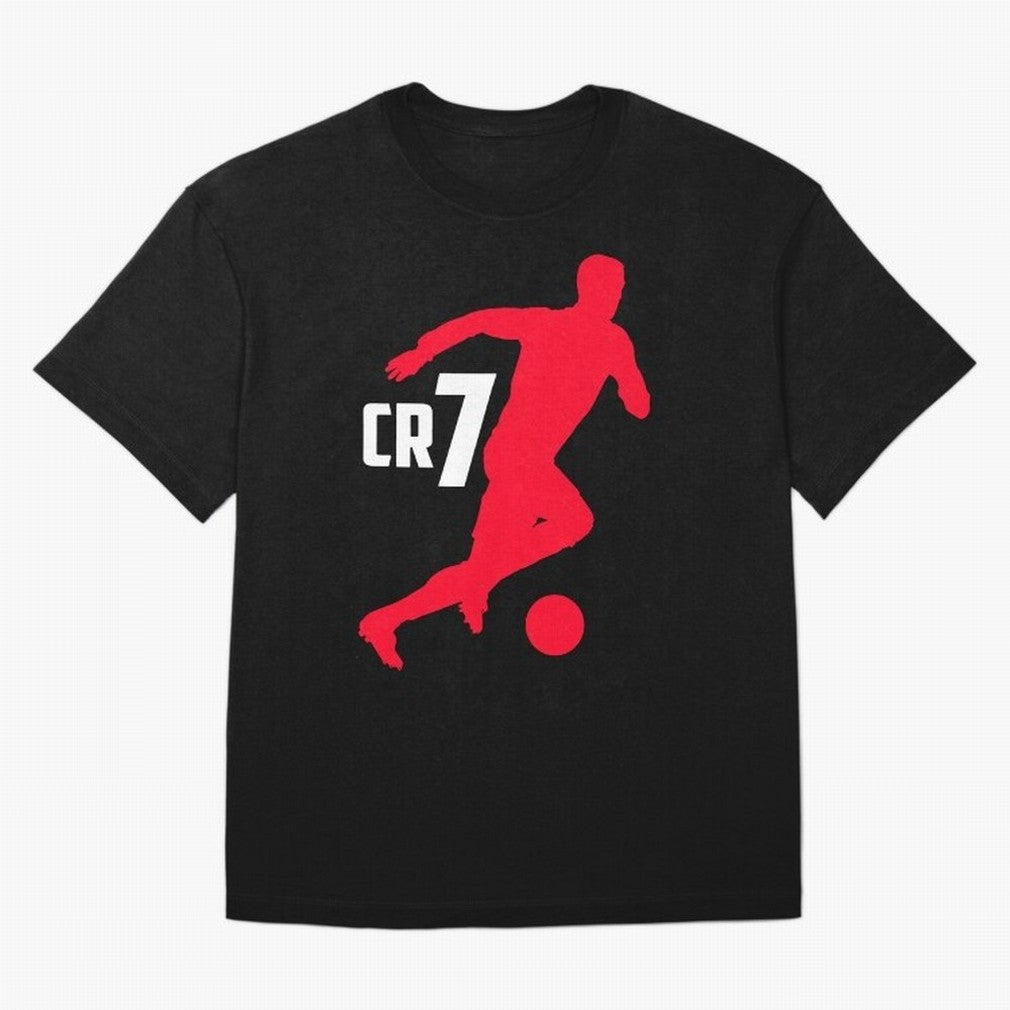 Cristiano Ronaldo Oversized T-Shirt Support Iconic Players in Match Day Hype around FIFA World Cup 2026, Haaland, Portugal, Football Festival Excitement, Trophy Ambitions, Country Rivalries and Star Player Buzz; Perfect for People Who Love