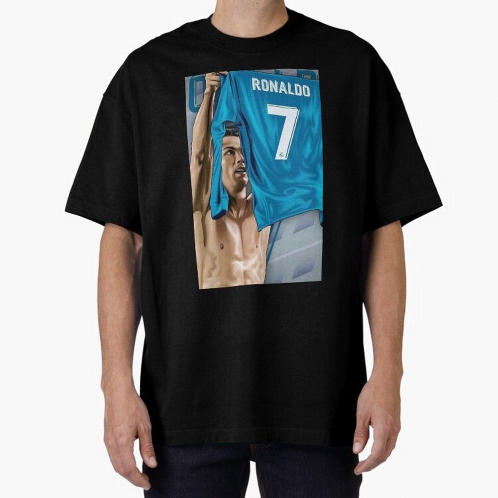 Cristiano Ronaldo Oversized T-Shirt Make the Season About Global Football Passion for FIFA World Cup 2026 USA Canada Mexico, with Haaland, Spain and Netherlands, Game Day Rituals, Football Legends, Country Pride and the Road to the Final; Great for