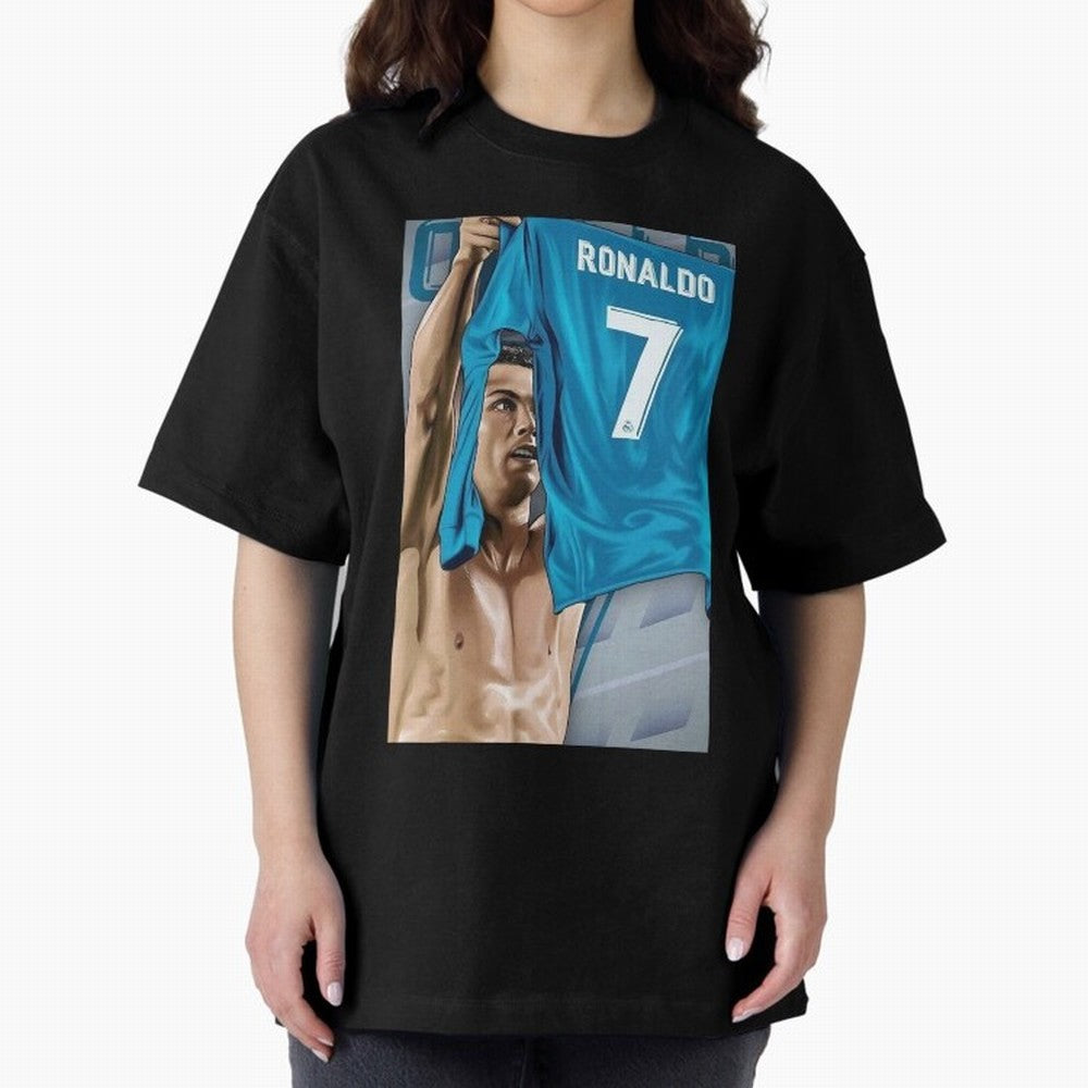 Cristiano Ronaldo Oversized T-Shirt Make the Season About Global Football Passion for FIFA World Cup 2026 USA Canada Mexico, with Haaland, Spain and Netherlands, Game Day Rituals, Football Legends, Country Pride and the Road to the Final; Great for