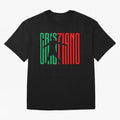 Cristiano Ronaldo 7 Oversized T-Shirt Carry the Dream of FIFA World Cup 2026 USA Canada Mexico Celebrating Neymar, Brazil, Portugal and Argentina Energy, Worldwide Fan Energy, Dramatic Goals, Stadium Lights and Championship Celebrations; Ideal for
