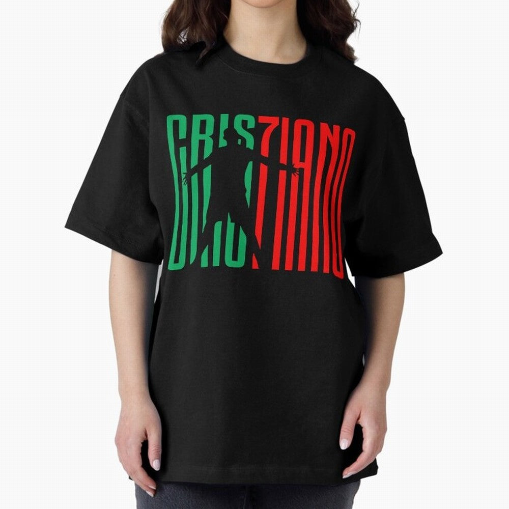 Cristiano Ronaldo 7 Oversized T-Shirt Carry the Dream of FIFA World Cup 2026 USA Canada Mexico Celebrating Neymar, Brazil, Portugal and Argentina Energy, Worldwide Fan Energy, Dramatic Goals, Stadium Lights and Championship Celebrations; Ideal for