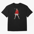 Christiano Ronaldo CR7 Siuuuuu... Oversized T-Shirt Make the Season About FIFA World Cup 2026 USA Canada Mexico Spirit, with Portugal, Spain and Germany, Cristiano Ronaldo, Haaland and CR7, Retro Football Energy, Iconic Rivalries, Trophy Chase
