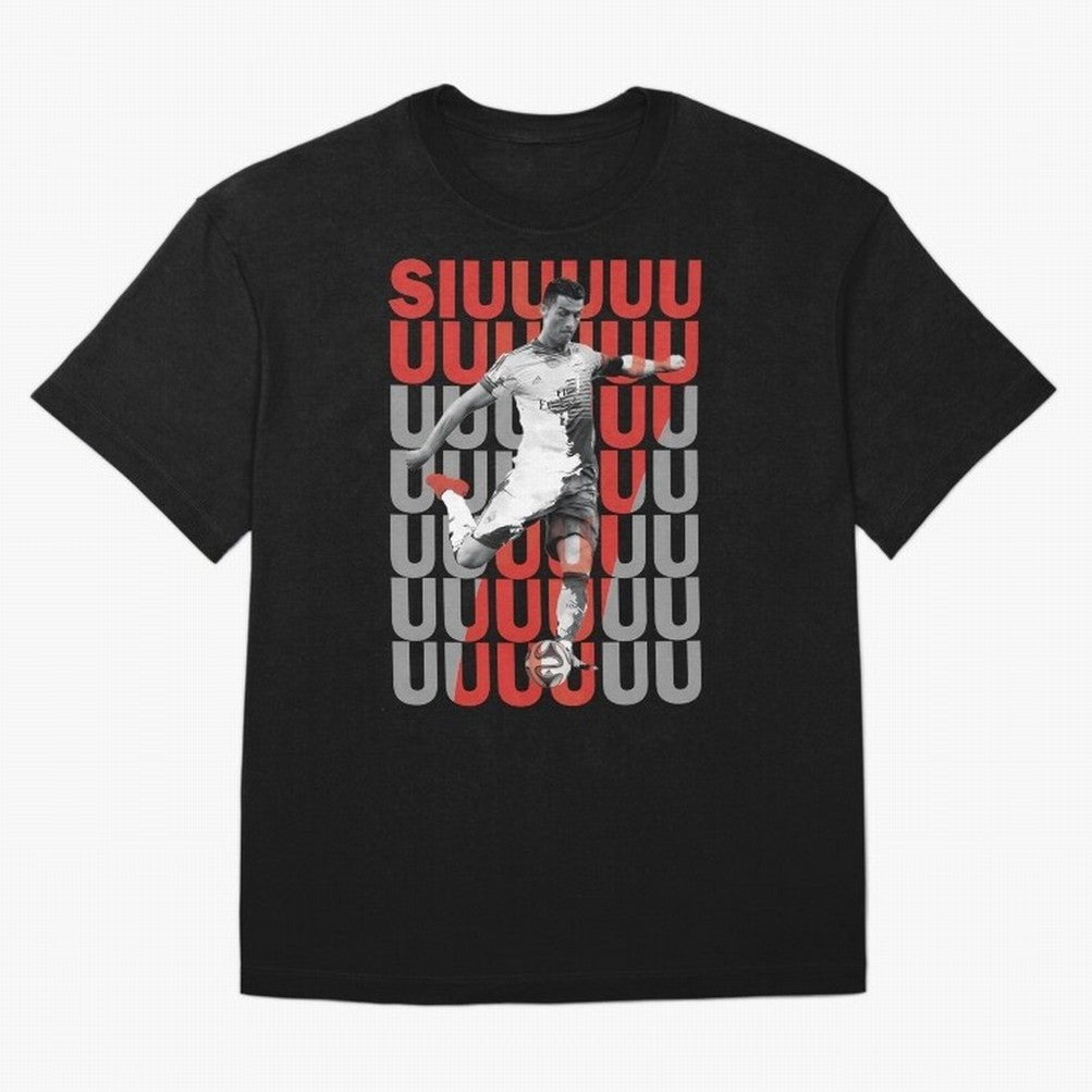 Siuuuuuu Cristiano Ronaldo Oversized T-Shirt Create FIFA World Cup 2026 for Fans of Mbappe and Spain and Netherlands, Bringing Stadium Memories, Football Loyalty, International Chants and Championship Tradition; Perfect for Supporters Who Want Bold